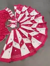 Tew Roman Silk Mirror Work Navaratri Lehenga Choli
